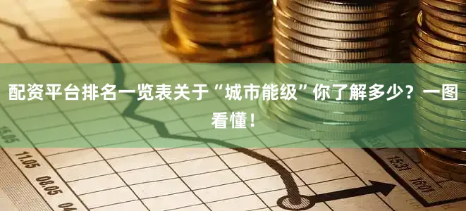 配资平台排名一览表关于“城市能级”你了解多少？一图看懂！